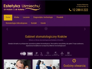 Kompleksowe zabiegi dentystyczne w Krakowie